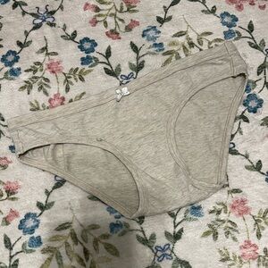 No Boundaries Light Tan Mini Bow Women's Panties